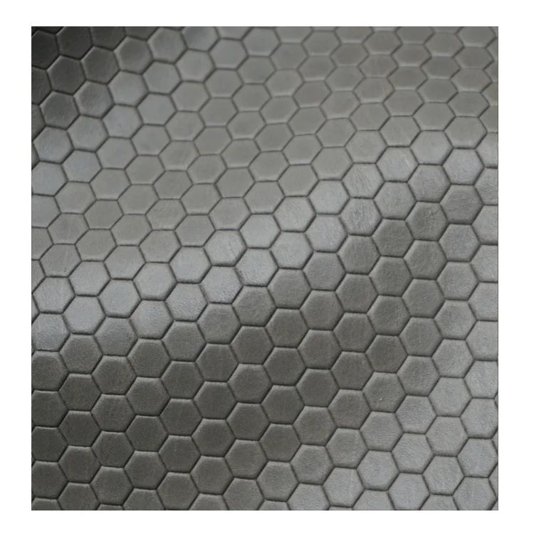 
Korys- genuine leather cow hides with 3D embossed pattern-geometric embossing-real cow leather for upholstery 