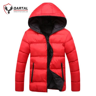 Winter Clothing Padding Outwear Men Quilted Coat Warm Puffer Black Overcoat Down Jacket For Men