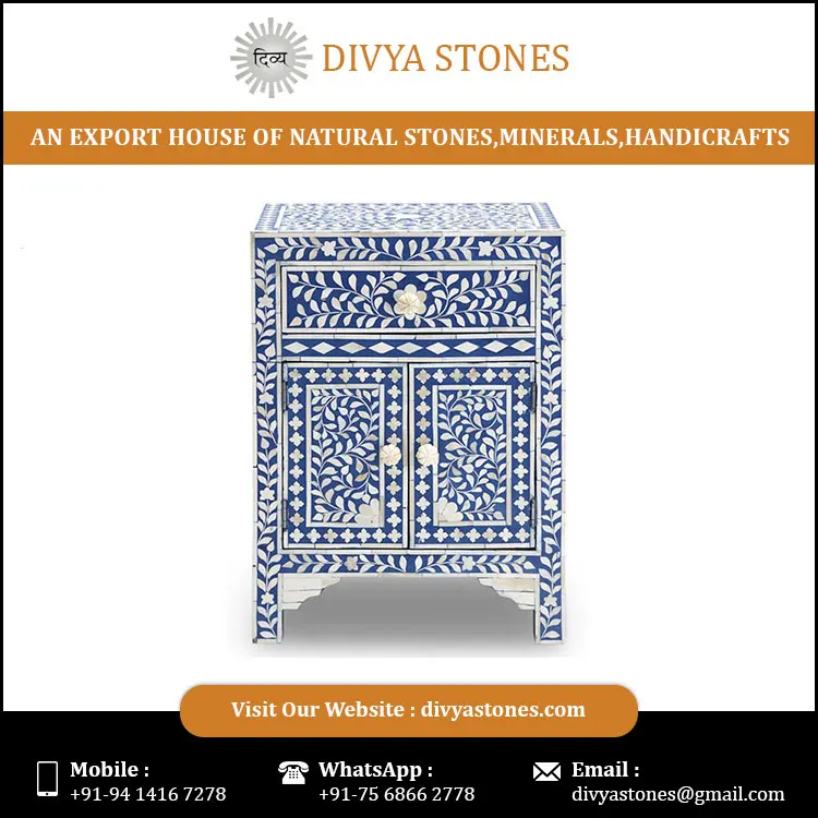 High Quality Wooden Mother of Pearl Inlay Furniture Chest of 5 Drawer Vintage Industrial Chest of Drawer