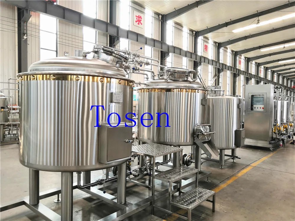 Beer brewing equipment 500l brewhouse 5HL complete craft beer brewery equipment for German style