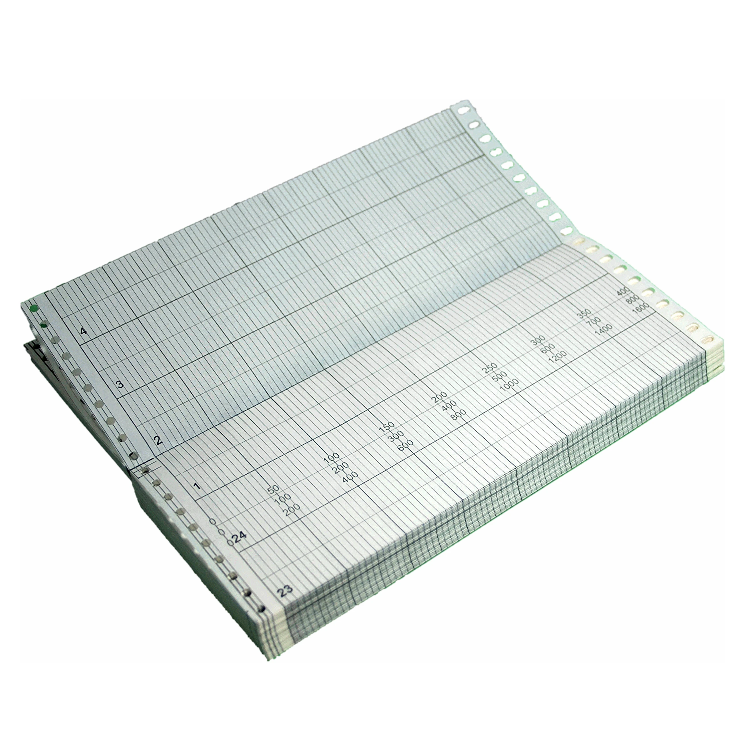 Сделано в Италии, Термографическая бумага Fanfold для китайского рекордера P # ET001 EH01001