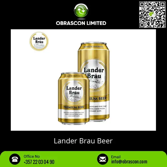 Лидер продаж сладкий солод суперкреативного качества ароматизатор 550 мл может упаковывать 5% спирта с содержанием сильного пива Lander Brau