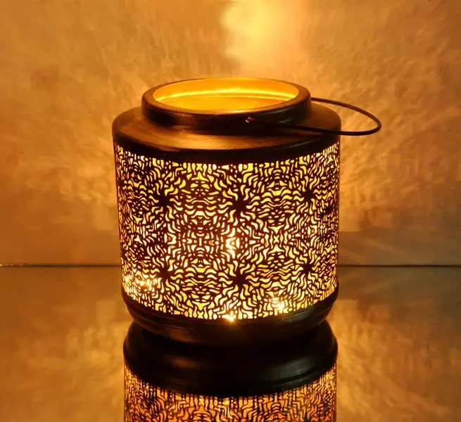 Decorative Lantern Metal Candle Lantern Indoor Outdoor Event Party And Wedding Unique Style Hanging Lantern