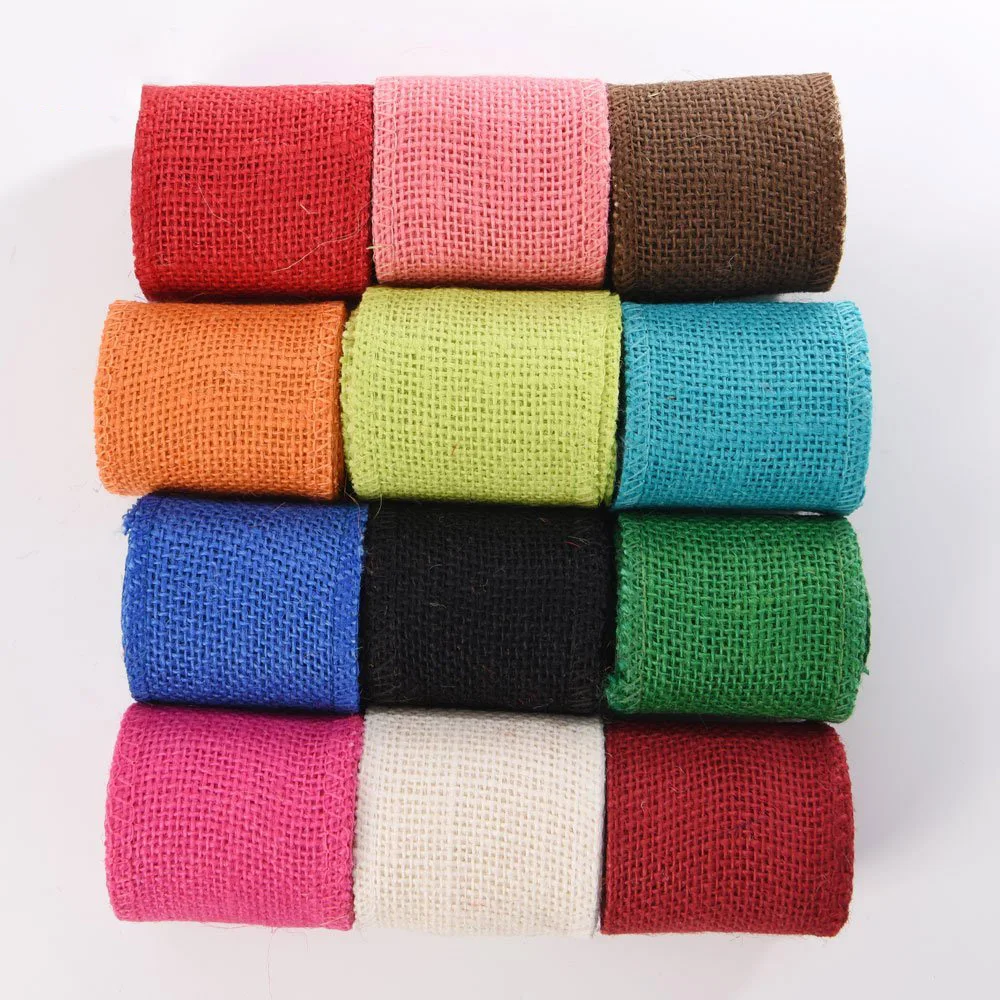 
Natural Burlap Jute Hessian Flax Ribbon Roll Wedding Decor 10/15/30cm No Ratings From Bangladesh 