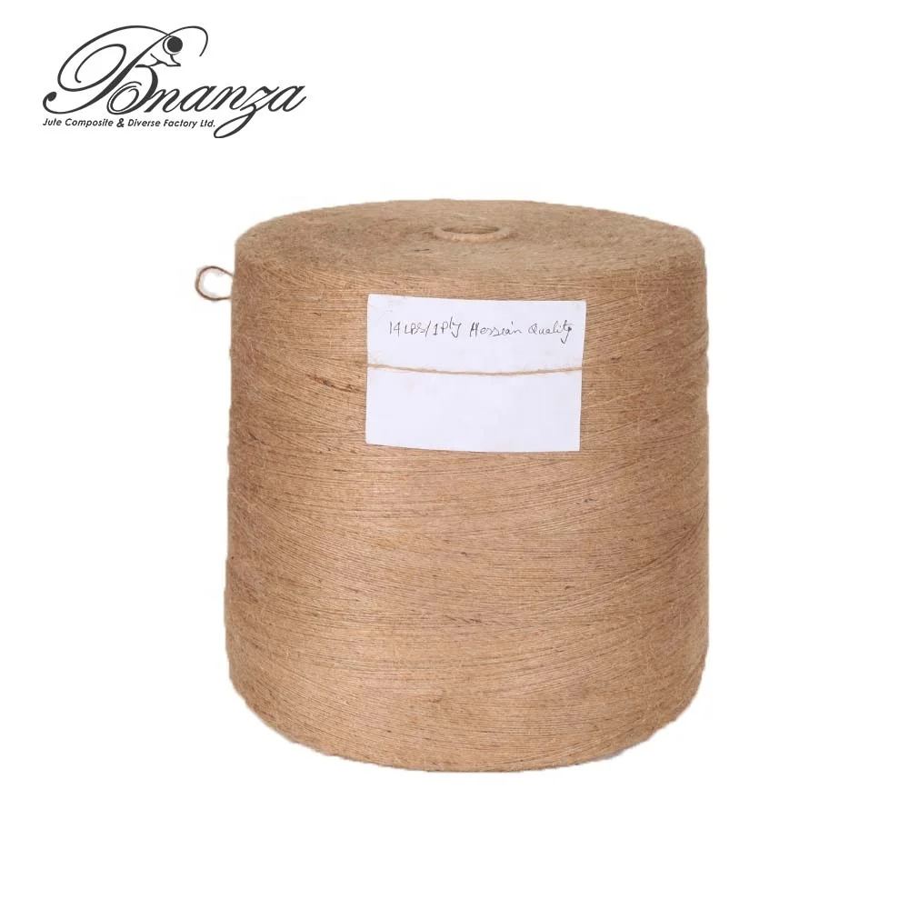 14Lbs от 1ply 100% Hessian джутовая пряжа для плетения