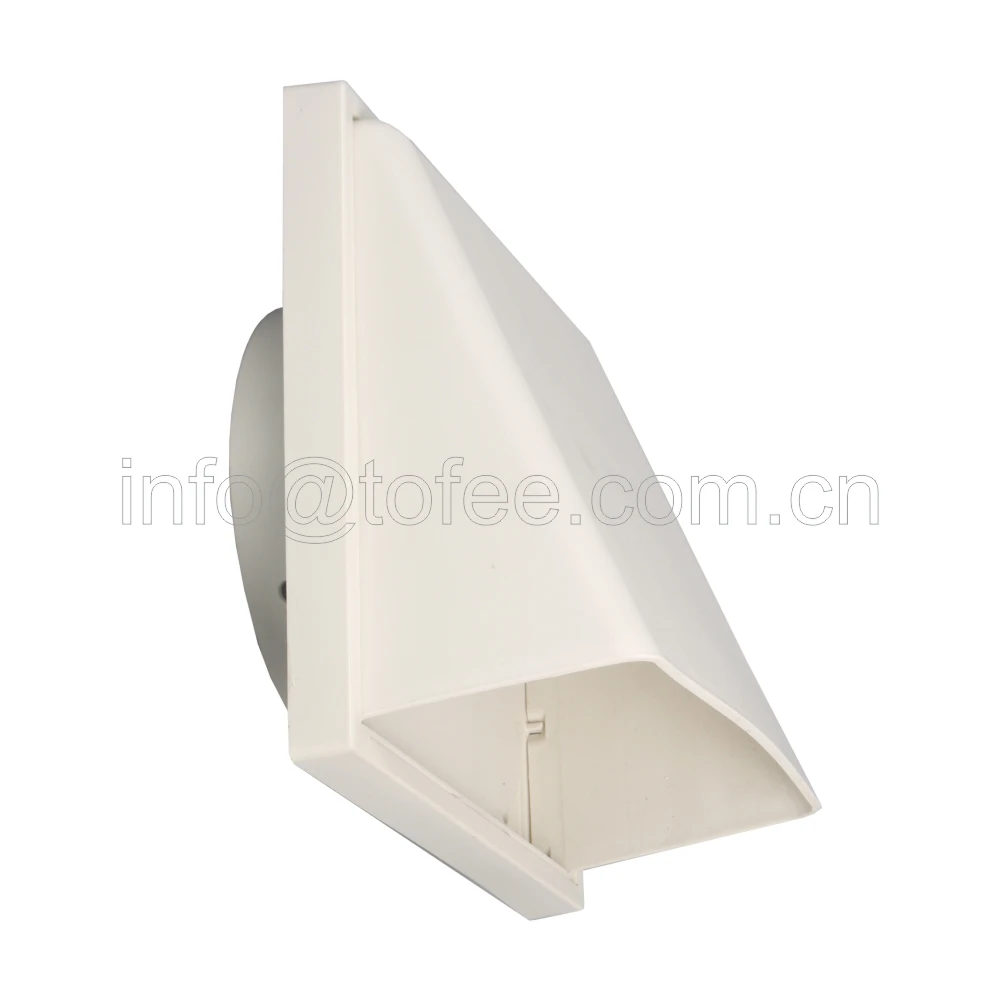 Plastic Hooded Air Vent with gravity non return valve