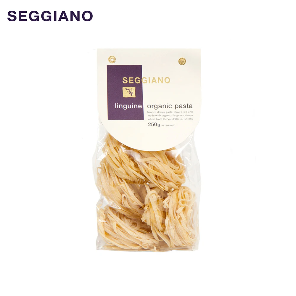 Factory Sale Best Quality Seggiano Organic Linguine Pasta 250g