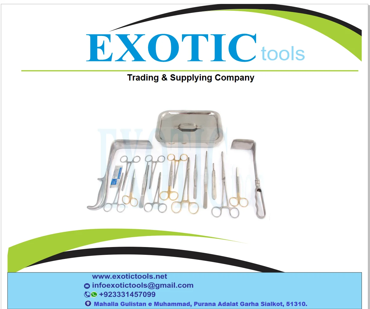Wholesale Gynecology Dilation And Curettage Set DNC Instruments Set DNC Set Premium Quality with Reasonable Price