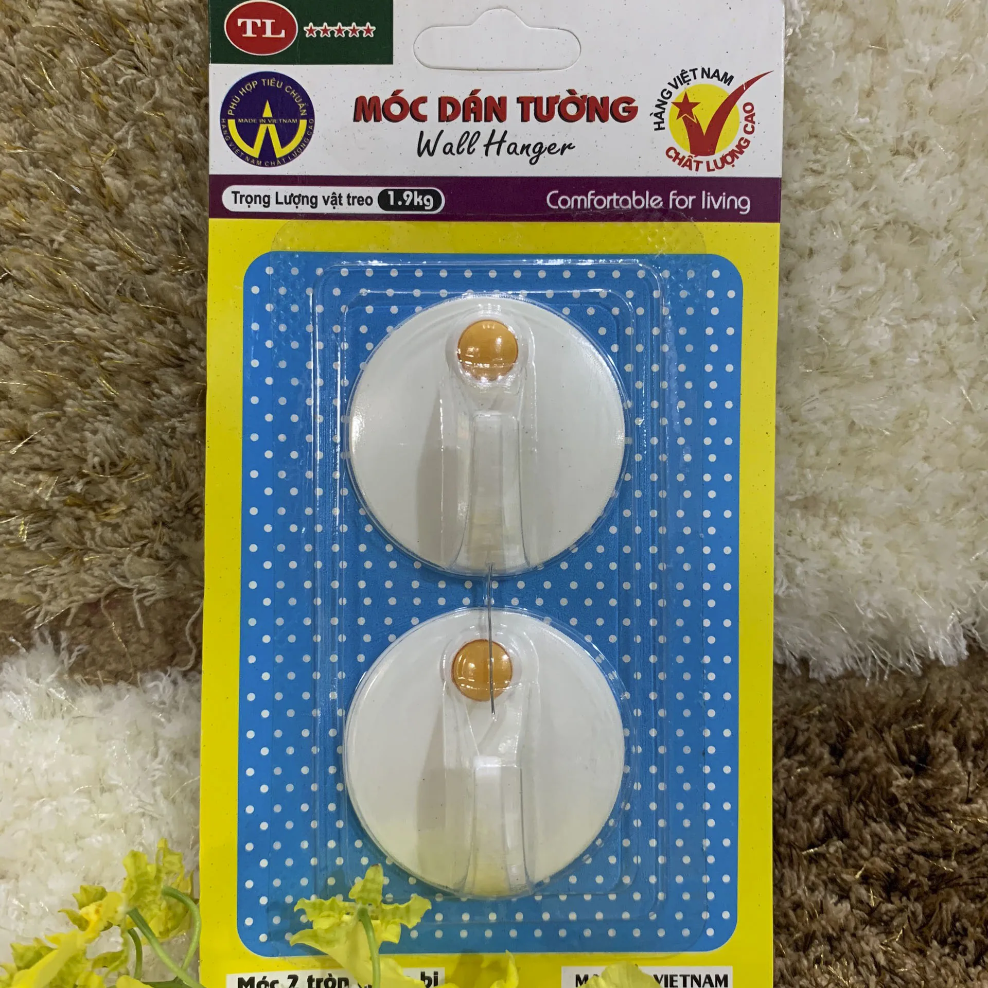 Лидер продаж многофункциональные настенные крючки с подшипником вьетнамского происхождения новый дизайн от престижного поставщика сделано во Вьетнаме