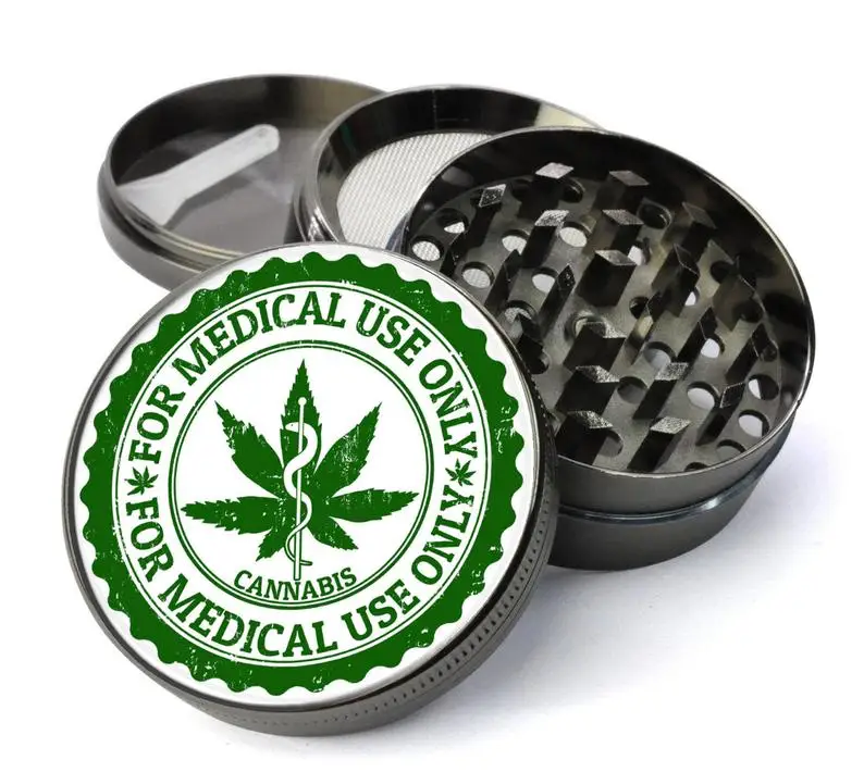 
For Medical Use Only Extra Large 5 Piece Spice Tobacco Herb Grinder 