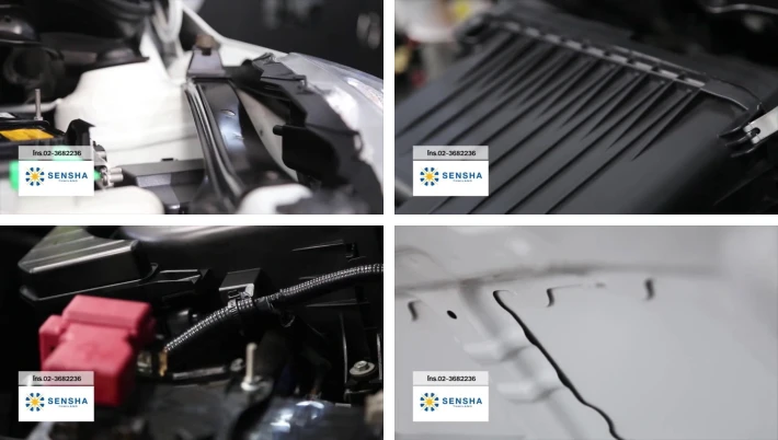 Продукт по уходу за автомобилем, воск для двигателя 150 мл, набор для сияющего автомобильного двигателя