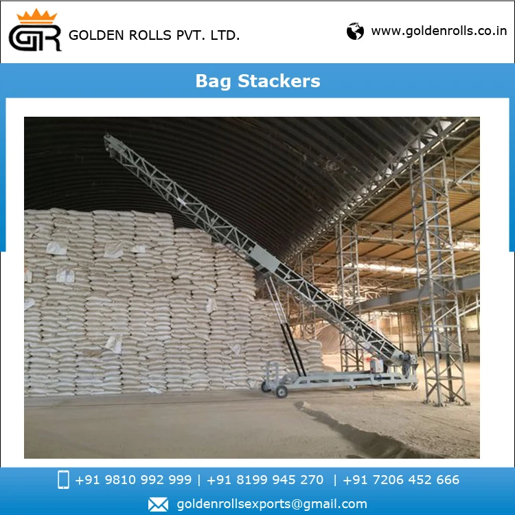 Indian Manufacturer of Best Selling Grain Bag Stackers Conveyors System for Material Handling