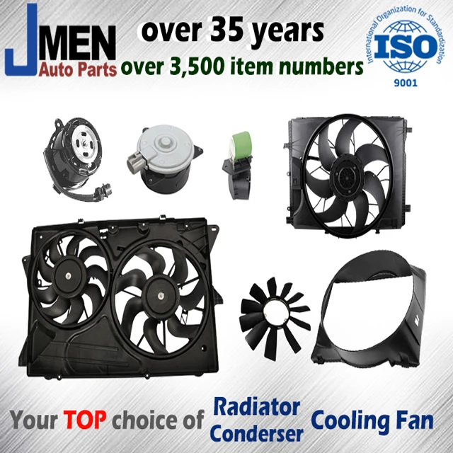 68249185AA Jmen Cooling Fan for Jeep Compass II 18- Module Radiator