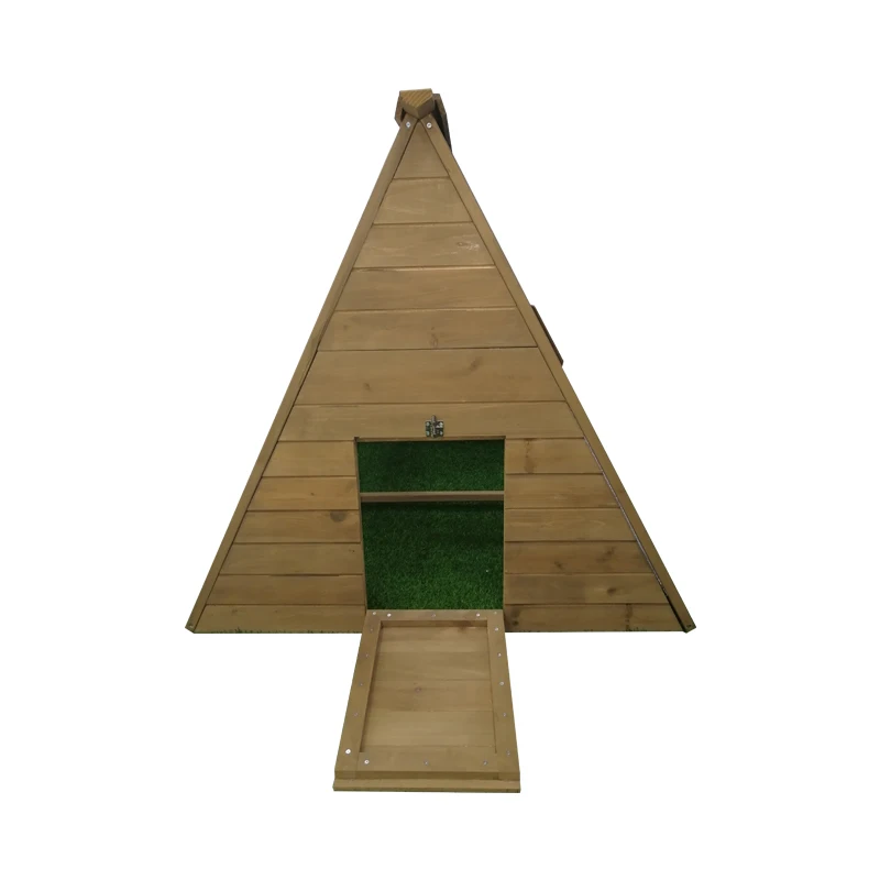 Hot sale mobile tractor Ventilation Door Removable Tray Ramp Deluxe pet cages hen Commercial Backyard wooden chicken house coop