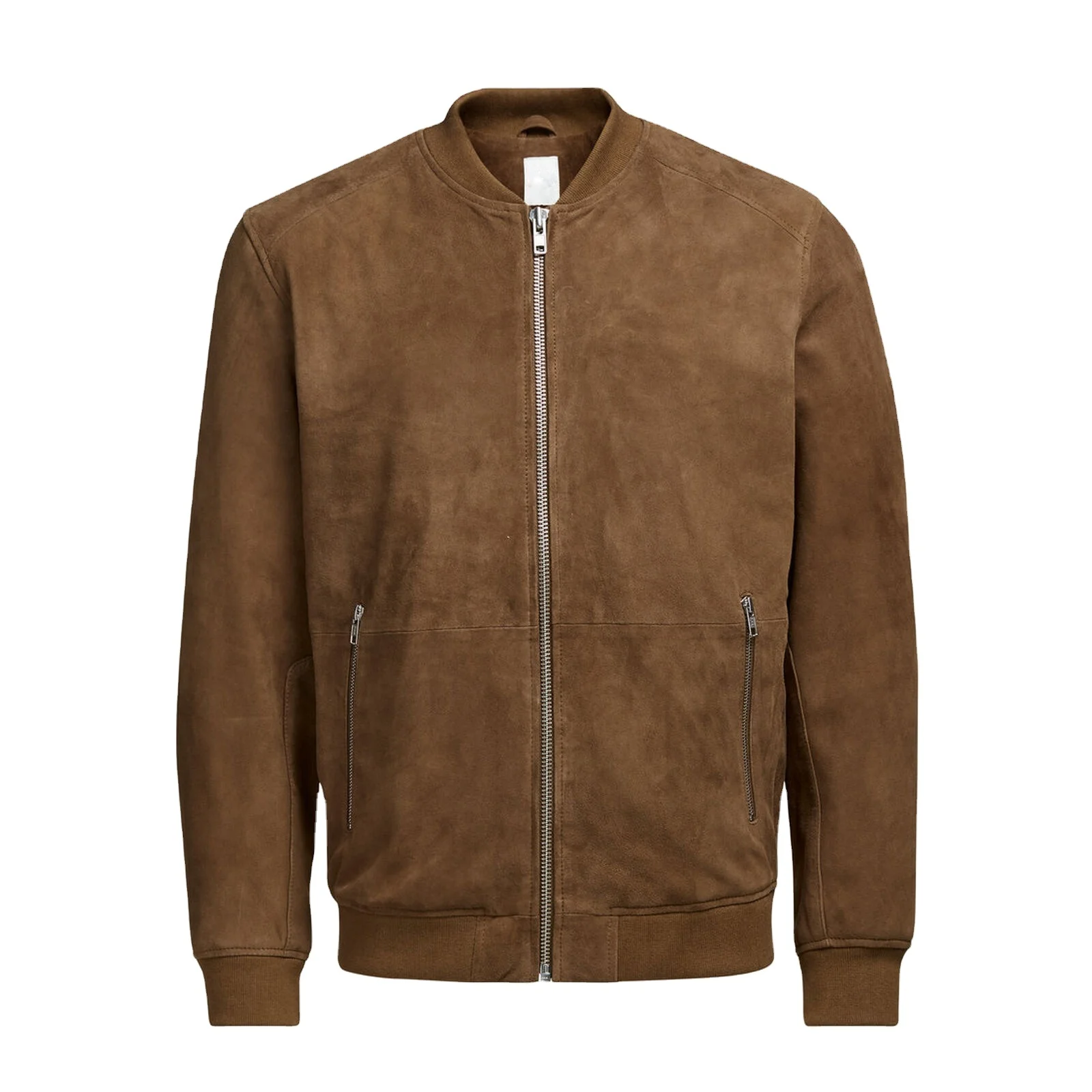 Мужские куртки-бомберы из алькантары оригинальное качество OEM-сервис индивидуальный дизайн модная замшевая куртка