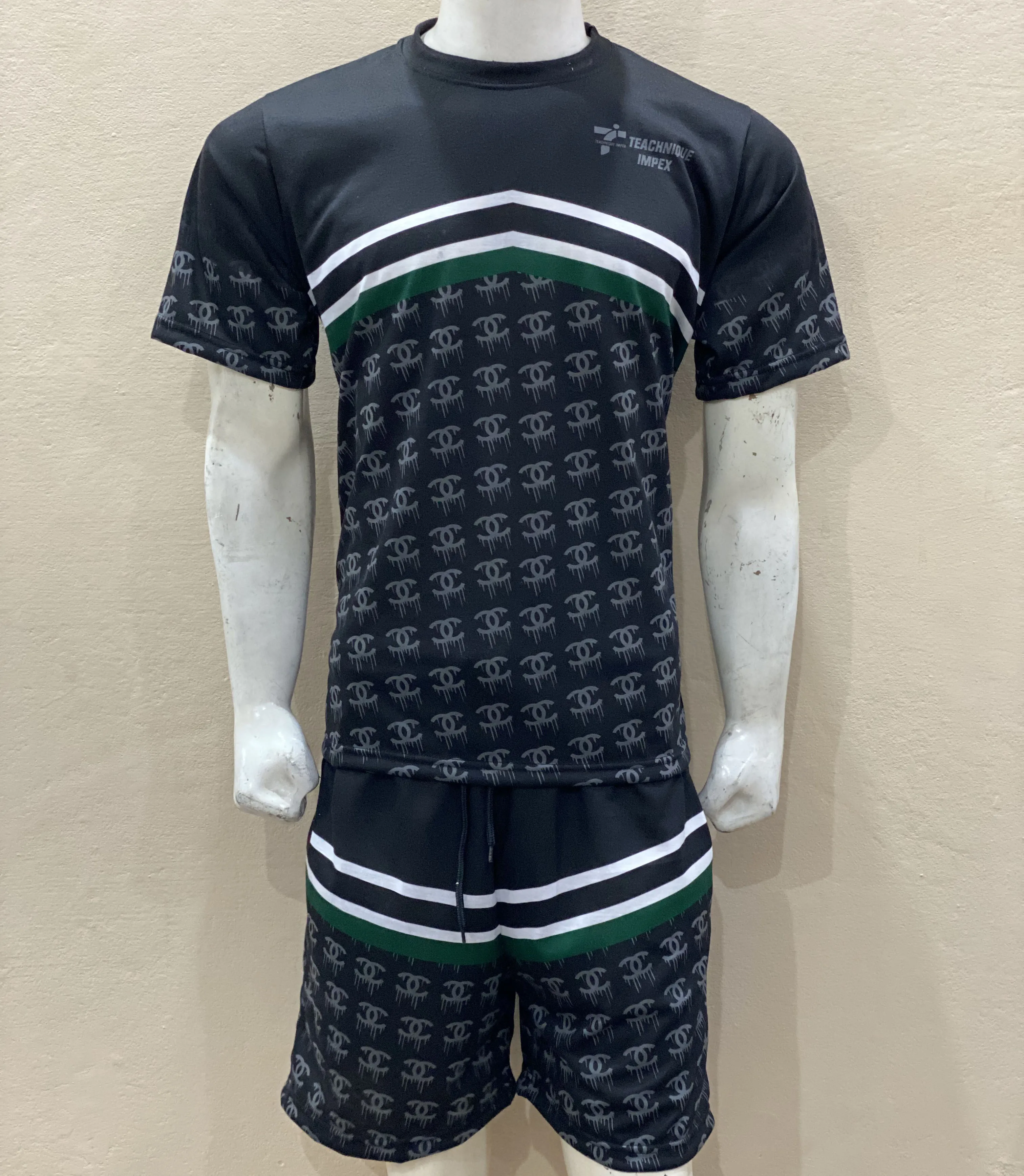 New Season Hot Sale Thai Quality Club Soccer Jersey Kits 100% Polyester Soccer Uniform Sets Football Jersey