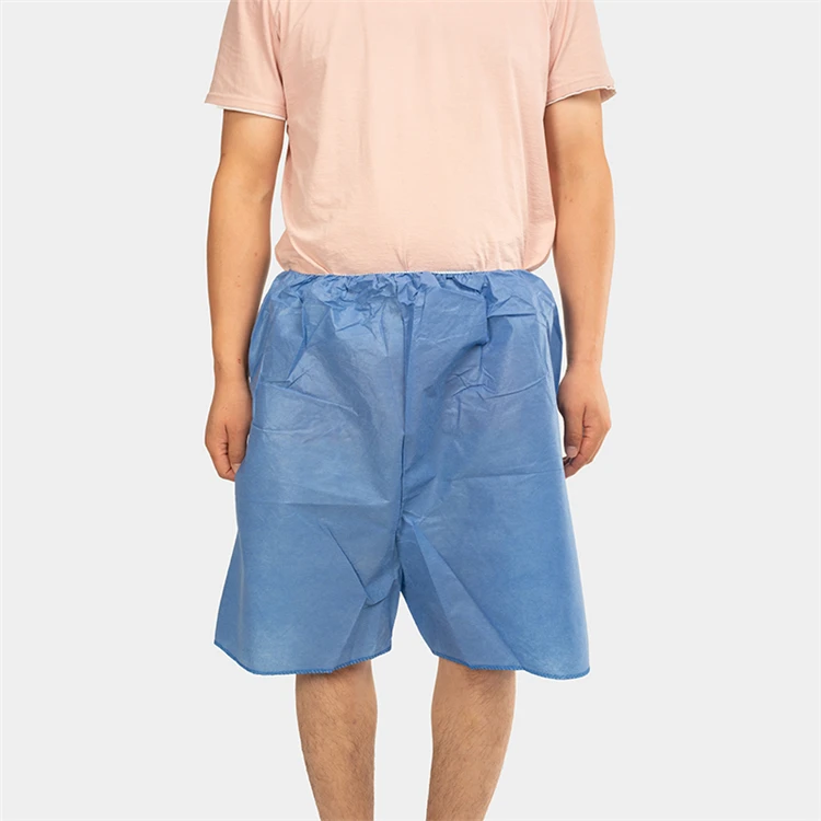 
PP Nonwoven Disposable Medical Exam Shorts 