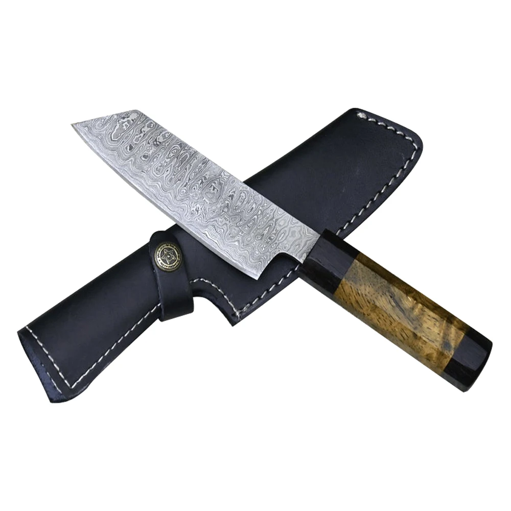 Новый шеф-нож с ручкой из палисандра