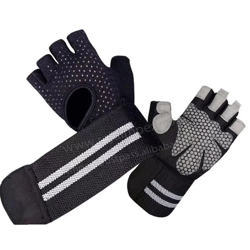 Cycling Gloves Half Finger Anti Slip Gel Pad Breathable Mountain Road Bike Gloves Sport With OEM Service