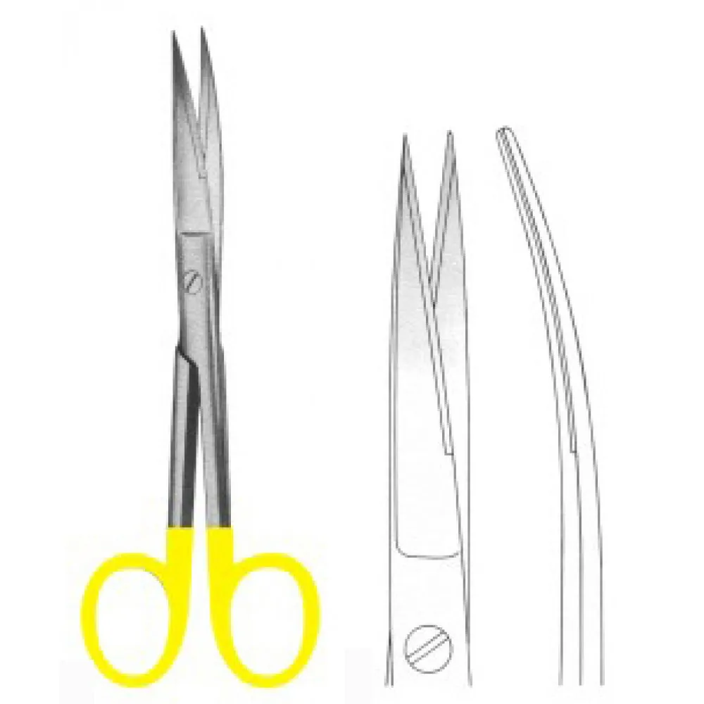 
Scissors With Tungsten Carbide Inserts Mayo Lexer Straight 16Cm 