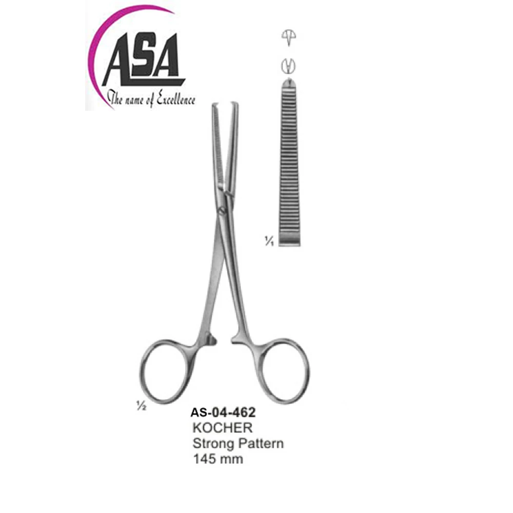 Kotcher strong pattern 145mm high quality stainless steel hemostatic forceps