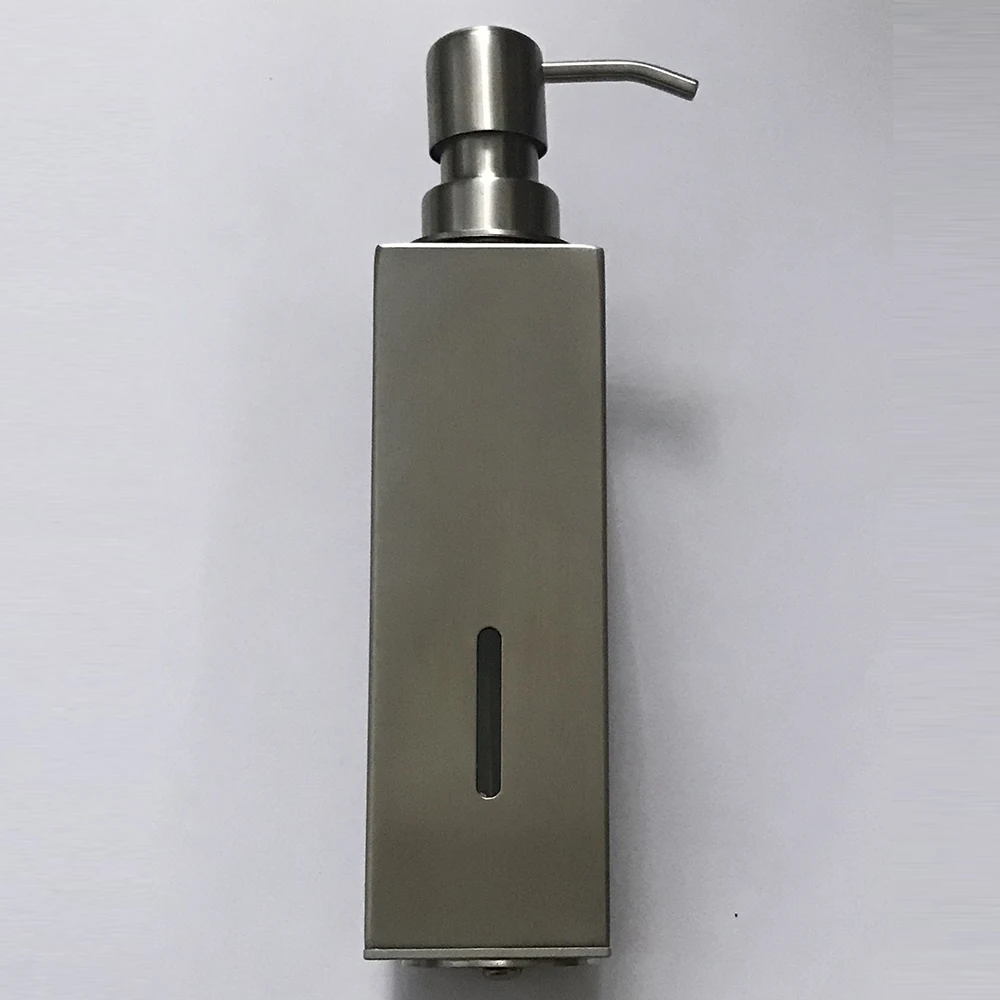 Новый дизайн, видимый настенный тройной дозатор мыла для ванных комнат в отеле