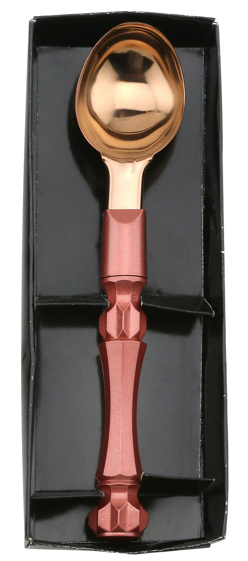 
Yangjiang Factory, Ice scoop with crystal / Rose gold handle, stainless steel, kitchen utensils 