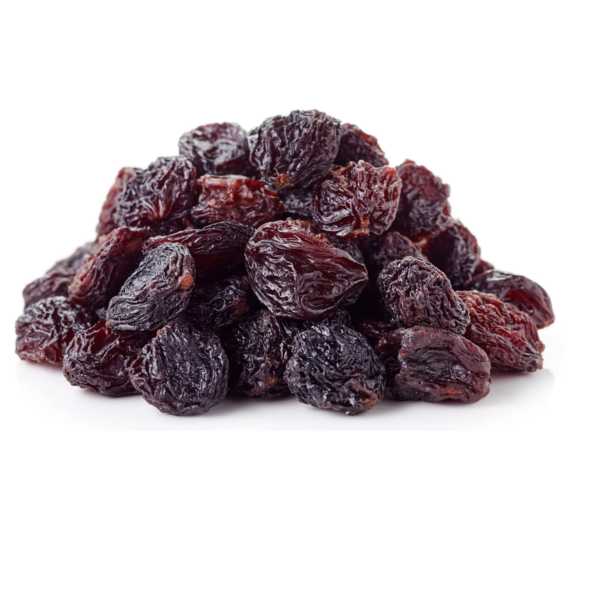 Высококачественный органический высококачественный сушеный Темный виноград Jumbo среднего и маленького размера, черный виноград, без семян, натуральный Томпсон
