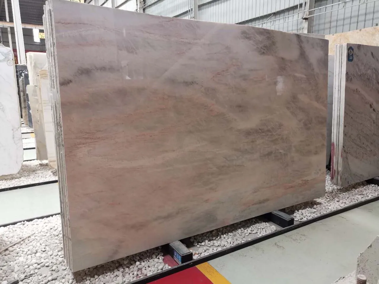 Серый зеленый нефритовый мраморный камень из Вьетнамского стола столешница толщиной 5 см