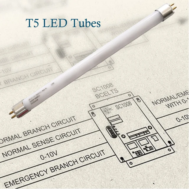 
LED retrofit T5 6W fluorescent tube 212mm 