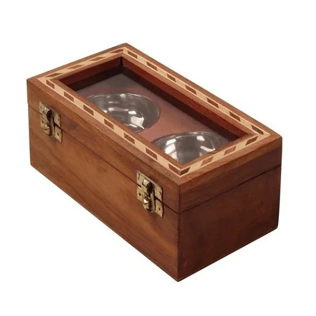 Классический дизайн деревянная коробка для конфет сухих фруктов высококачественный домашний декор закусок