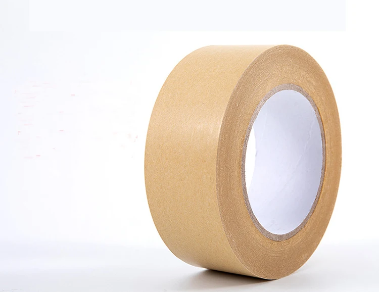 Best Self-Adhesive Kraft Paper Tape from Vietnam Custom Request Print Logo Acrylic Adhesive for Packaging Carton Sealing