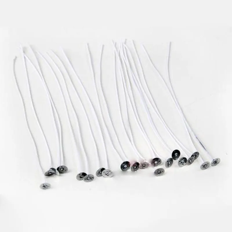 High Quality 20 Cm Round Nylon Silver 100% Cotton Dochte Aus 100 % Baumwolle For Gift Bags