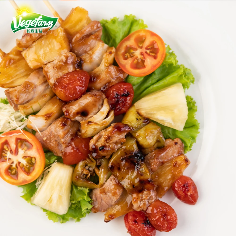 NON-GMO Soy Protein Meat Production Line Restaurant Supplier Vegan Beef Chunk