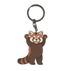 Енот 3D деревянный брелок сувениры для тематического парка зоопарка