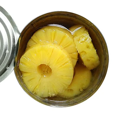 
EXPORTER WHOLESALE PINEAPPLE SLICES/ CHUNKS/ PIECES/ CRUSHED IN SYRUP CANNED ORGANIC 100% FROM VIET NAM WITH BEST PRICE 