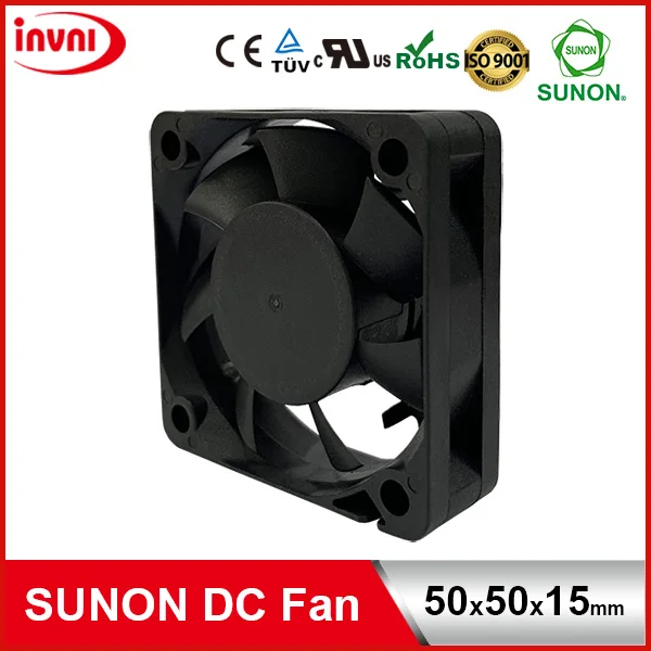 В продаже SUNON 5015 50 мм Национальный 50x50 24 в постоянный ток Осевой поток Настольный ПК охлаждающий вентилятор 50x50x15 (EF50152BX-Q020-A99)