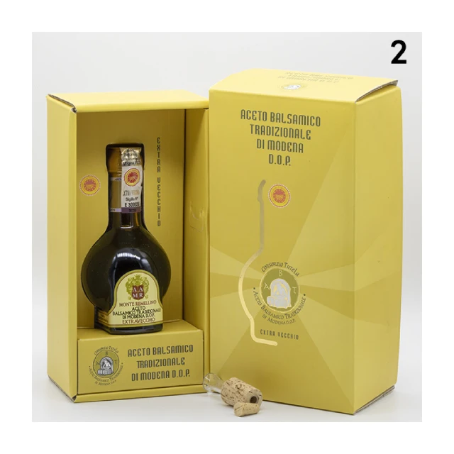 
Italian D.O.P. 25 years with cartonbox Traditional Modena Balsamic Vinegar 