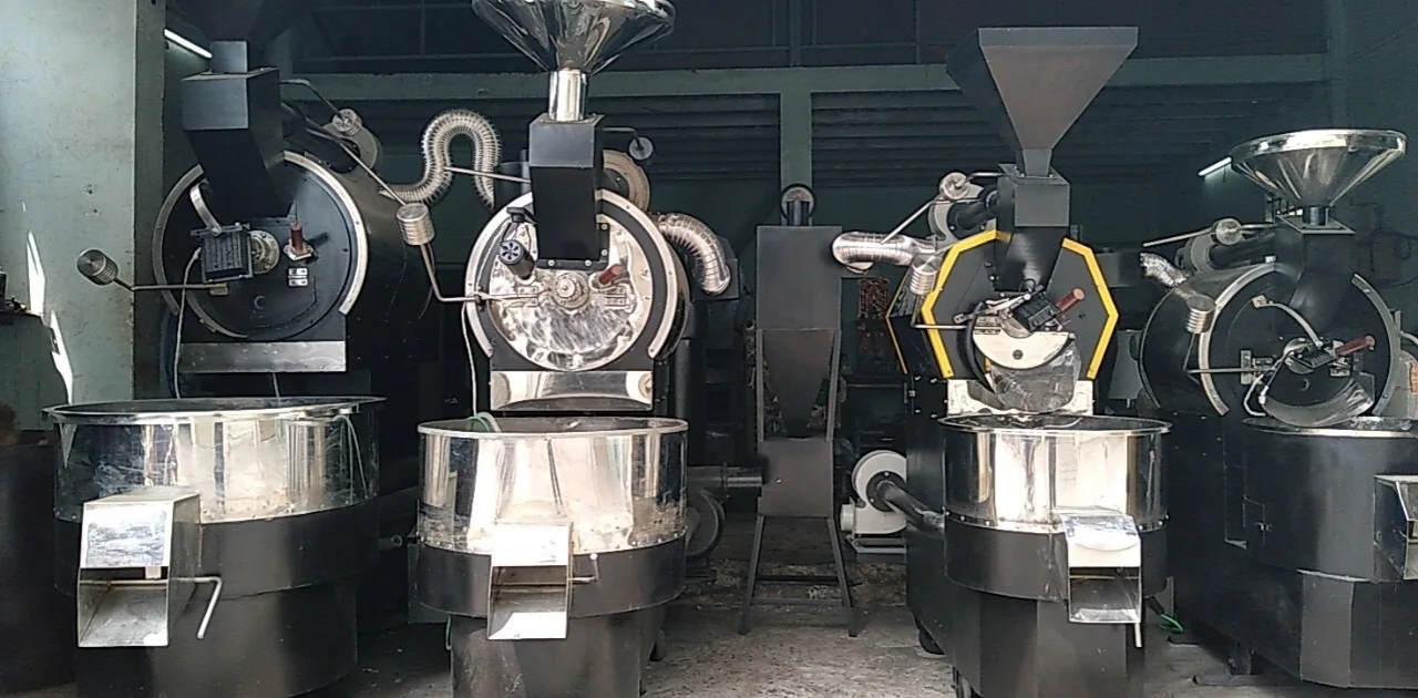 Viet Nam Best Price Coffee Roaster 5kg to 120 kg coffee roaster coffee bean made in Viet Nam