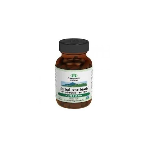 Organic India Herbal Antibiotic - 60 Capsules