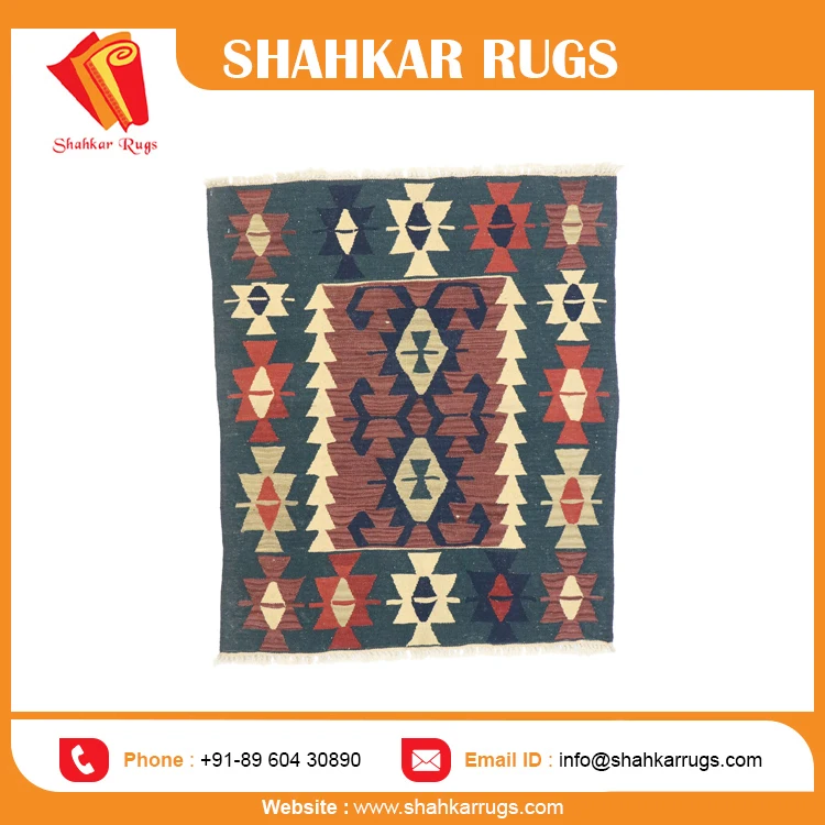 Лучшая цена индийский ковер ручной работы в стиле килим по оптовой цене