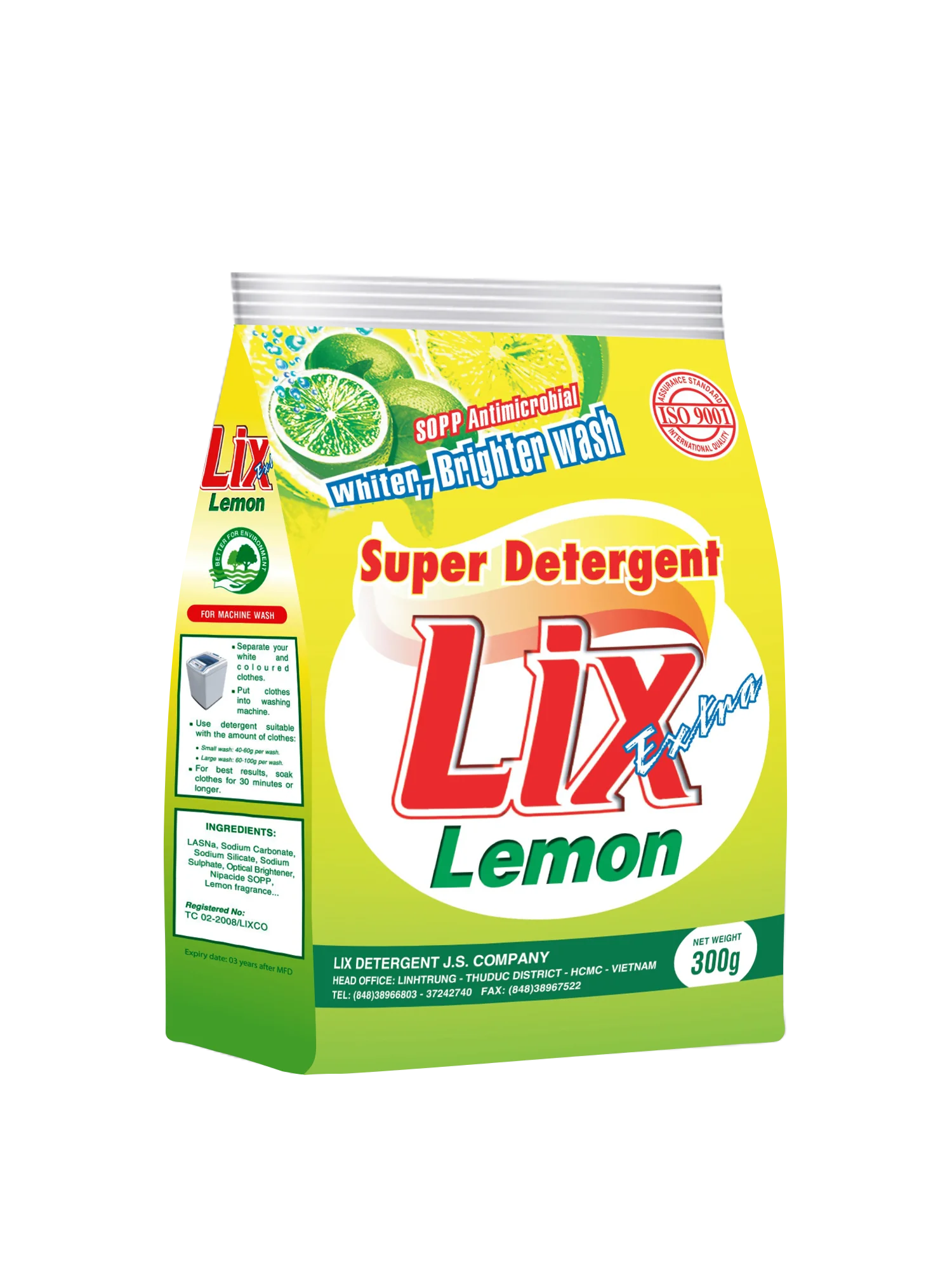 HIGH QUALITY HAND WASH & MACHINE WASH LIX DETERGENT POWDER BUCKET 2 FRAGRANCE FROM VIETNAM