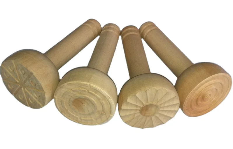 High quality clay modeling toy wooden roller pin toy for kids craft