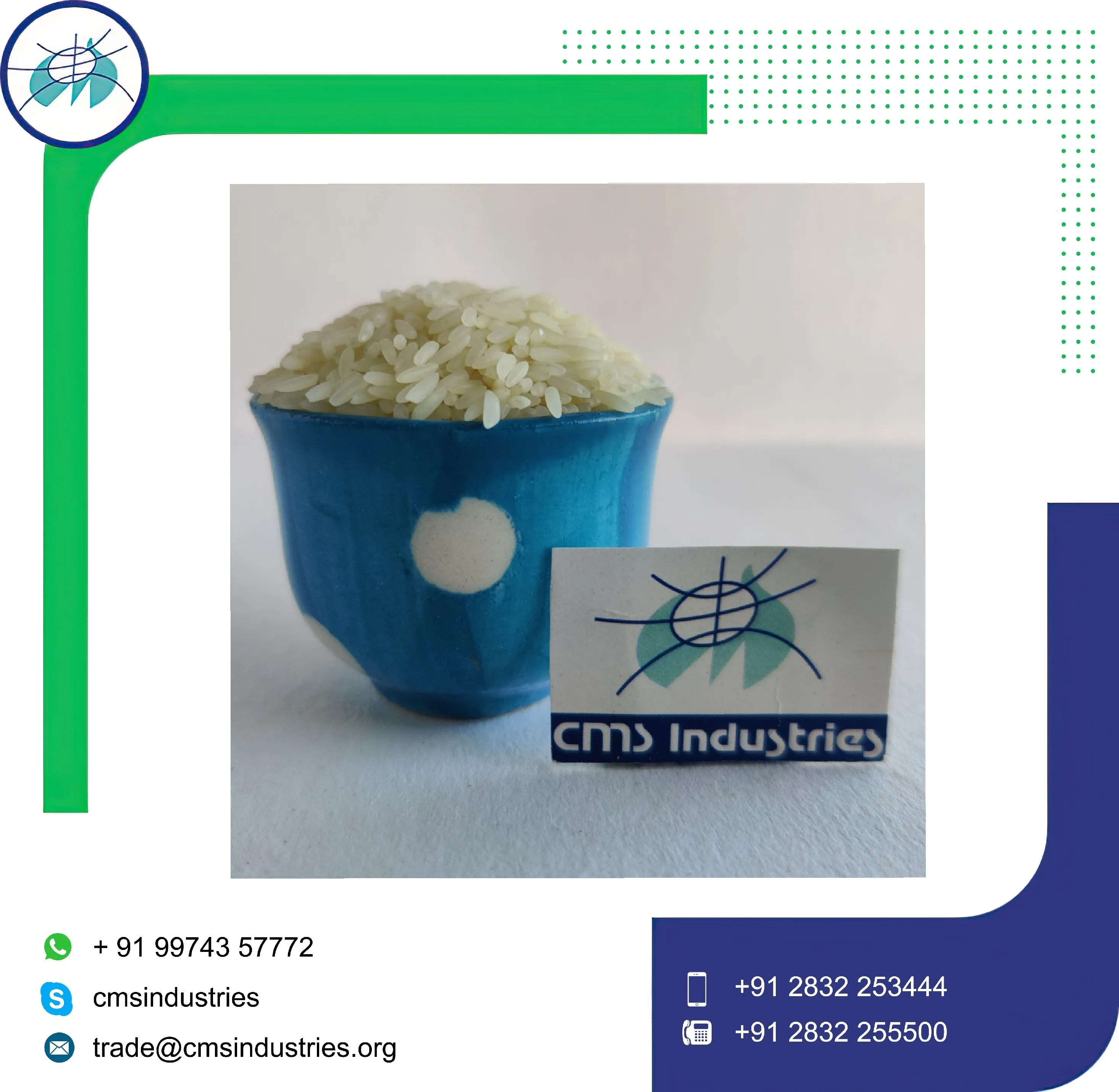 Индийский белый рис высшего качества 5%