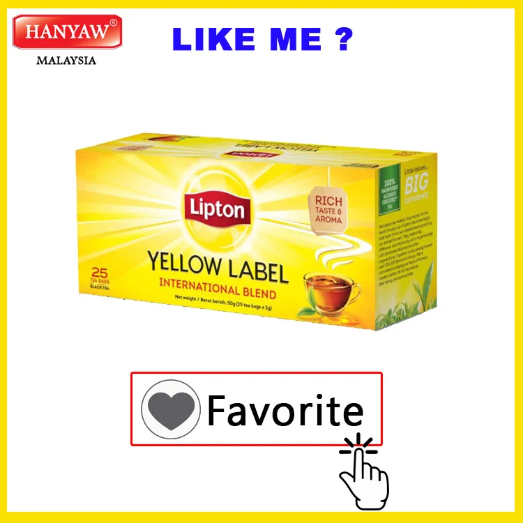 [Малайзия] Быстрая доставка + халяльная сертифицированная желтая Этикетка (24x25x2 г/коробка)