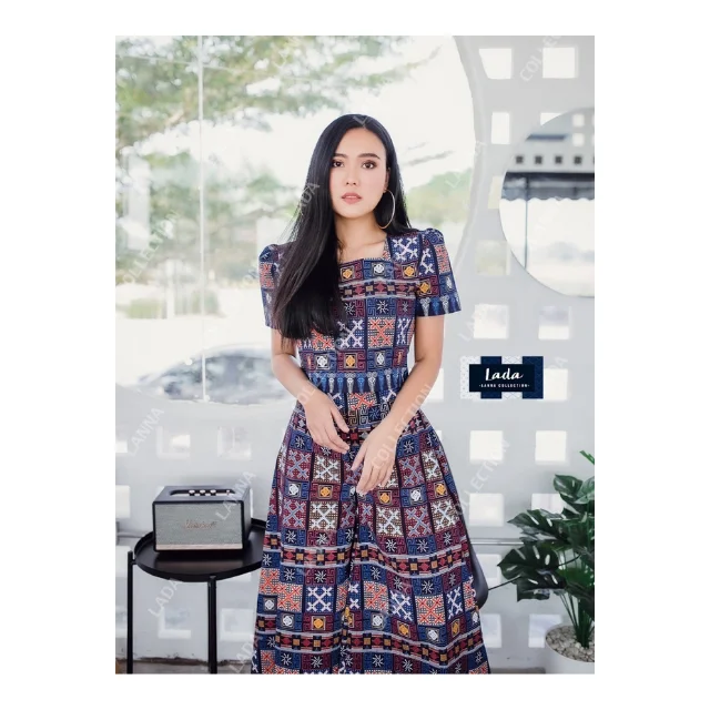 Лидер продаж тайские повседневные женские платья премиум-класса ручная работа Лада Лана коллекция 021 (укороченный комплект + брюки)