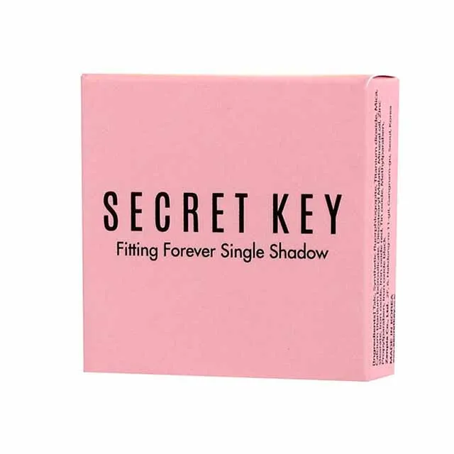 SECRET KEY fitting forever single eyeshadow Palette Private Label OEM Make Up Beauty Korean Cosmetics Custom Logo Makeup Vegan