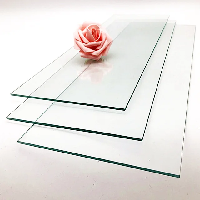 Wholesale 1mm-2mm ultra thin clear sheet glass for Microslide glass