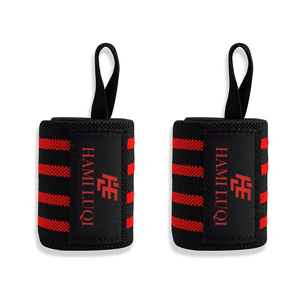 Designer Weightlifting Wrist Wraps - Custom Crafted Gym Glamour