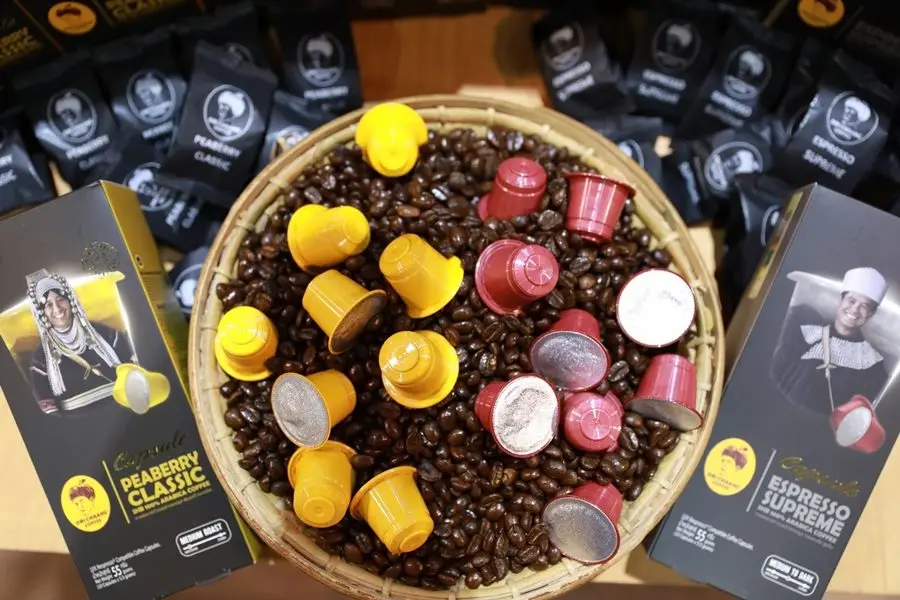 
Thailand Doi Chaang instant coffee capsule Peaberry Classic Arabica Coffee 